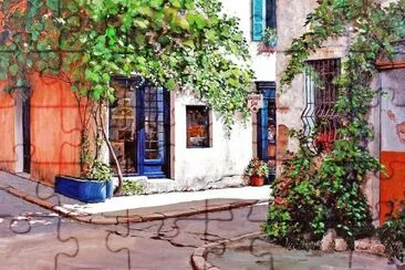 esquina tienda jigsaw puzzle