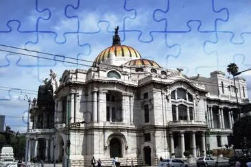 Palacio de Bellas Artes, Ciudad de MÃ©xico. jigsaw puzzle