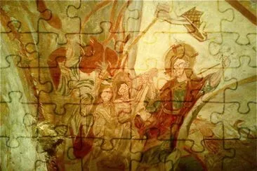 fresque du XIIÃ¨me Christ aux Limbes