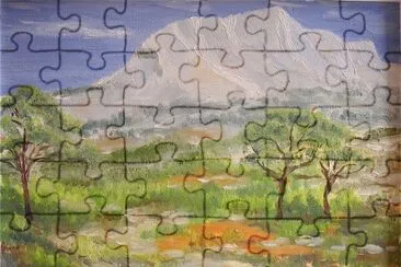 sainte Victoire jigsaw puzzle