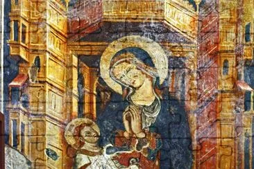 Byzantinische Madonna jigsaw puzzle
