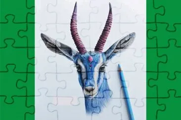 æ¾³æ´²è‰²é‰›ç­†ç•«å®¶Chloe O 'Shea jigsaw puzzle