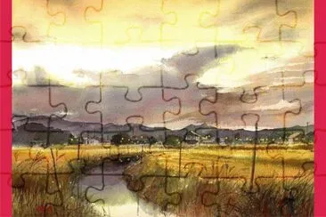 æ—¥æœ¬æ°´å½©ç•«å®¶èµ¤å‚å­å² jigsaw puzzle
