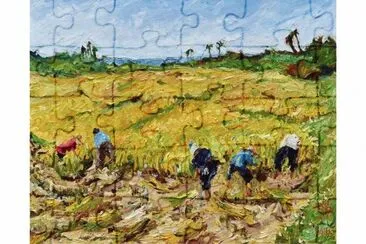 å°ç£æ²¹ç•«å®¶é™³éº—çµ¹ jigsaw puzzle