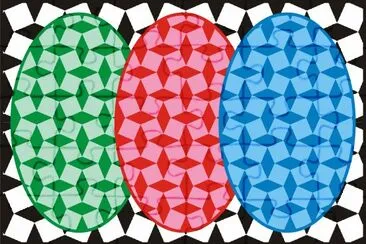 èŠ±ç´‹å¡«è‰²å°è©±æ–¹å¡Š jigsaw puzzle