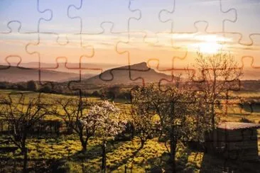 coucher de soleil en MÃ¢connais