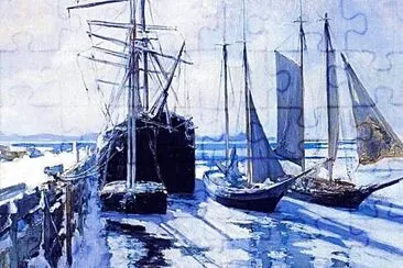 פאזל של port dans le Connecticut