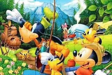 פאזל של disney