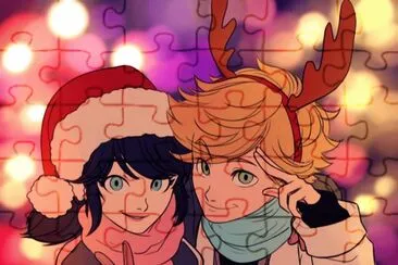 navidad ladybug jigsaw puzzle
