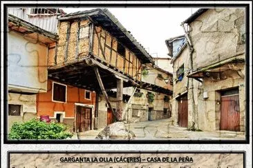 פאזל של GARGANTA LA OLLA (CÃCERES) â€“ CASA DE LA PEÃ‘A