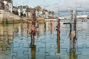 statues englouties Douarnenez 2 jigsaw puzzle