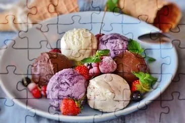 sorvete jigsaw puzzle