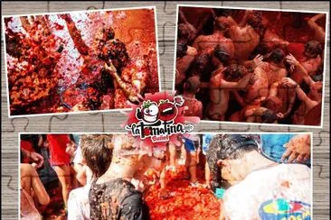 BUÃ‘OL (VALENCIA) - LA TOMATINA jigsaw puzzle
