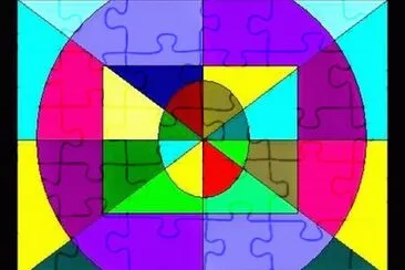 draw jigsaw puzzle