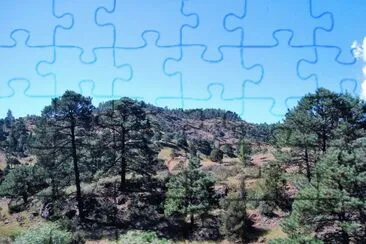 Sierra Tarahumara, Chihuahua. jigsaw puzzle