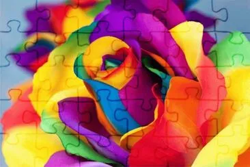 å½©è‰²èŠ± jigsaw puzzle