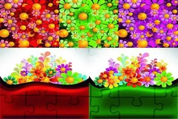 å¤šè®Šå½©è‰² jigsaw puzzle