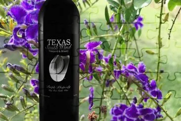 Purple Rhaapsody Wine-Texas SouthWind Vineyard jigsaw puzzle