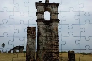 Ruinas de 1716  na Ilha do MarajÃ³ - PA