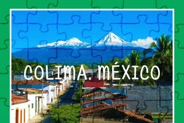 VOLCAN DE COLIMA jigsaw puzzle