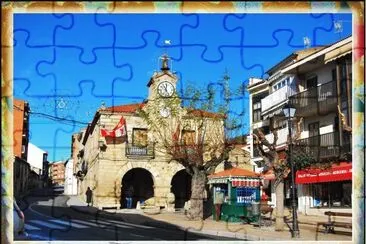 EL BARRACO (ÃVILA) â€“ AYUNTAMIENTO Y SU ENTORNO jigsaw puzzle