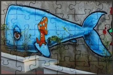 פאזל של ARTE URBANO ASIATICO