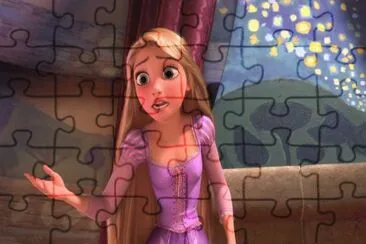 Rapunzel jigsaw puzzle