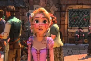 Rapunzel jigsaw puzzle