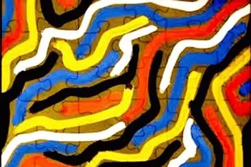 draw jigsaw puzzle