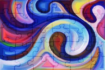 è‰²å½©åº•åœ– jigsaw puzzle