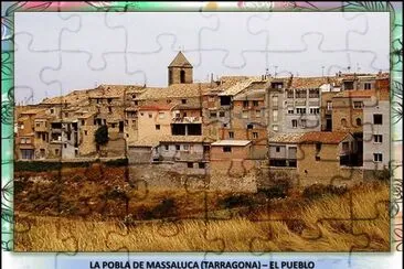LA POBLA DE MASSALUCA (TARRAGONA) â€“ EL PUEBLO jigsaw puzzle