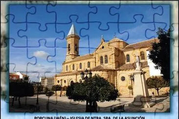 PORCUNA (JAÃ‰N) â€“ IGLESIA DE NTRA. SRA. DE LA ASUNCIÃ“N jigsaw puzzle