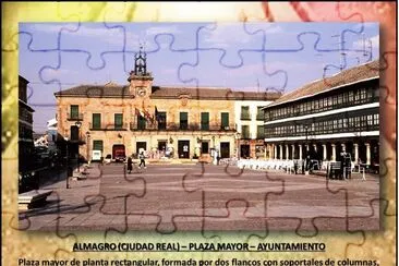 ALMAGRO (CIUDAD REAL) â€“ PLAZA MAYOR â€“ AYUNTAMIENTO jigsaw puzzle
