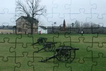 Griffin 's battery at Bull Run jigsaw puzzle