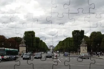 Paris jigsaw puzzle