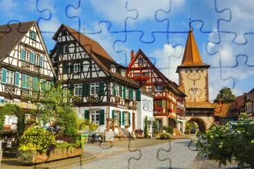 Gengenbach-Alemania jigsaw puzzle
