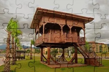 casa en alto jigsaw puzzle