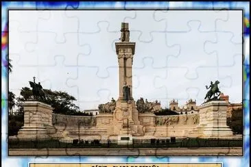 CÃDIZ â€“ PLAZA DE ESPAÃ‘A jigsaw puzzle