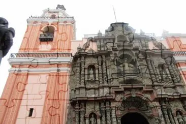 Templo en Lima, PerÃº. jigsaw puzzle