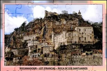 ROCAMADOUR â€“ LOT (FRANCIA) â€“ ROCA DE LOS SANTUARIOS
