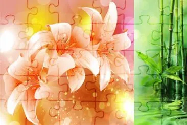èŠ±èˆ‡ç¶  jigsaw puzzle