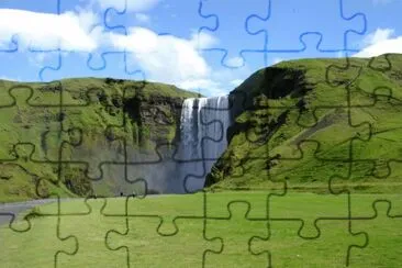 CACHOEIRAS: SKOGAFOSS (ISLÃ‚NDIA)