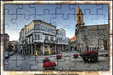 CHANTADA (LUGO) â€“ CASCO ANTIGUO jigsaw puzzle