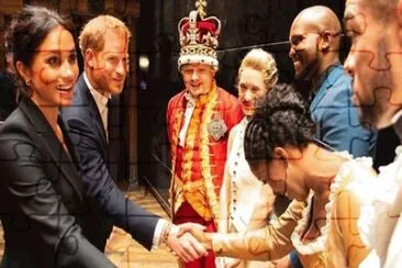 פאזל של MEGHAN Y HARRY