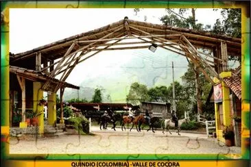 QUINDIO (COLOMBIA) -VALLE DE COCORA jigsaw puzzle