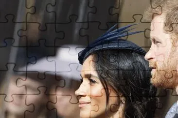פאזל של Meghan y Harry