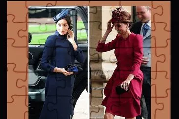 פאזל של Meghan y Kate