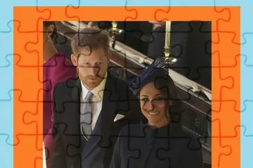 פאזל של Meghan y Harry