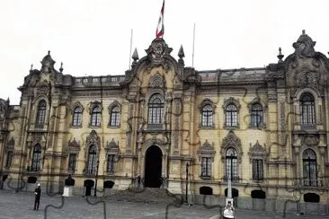 Palacio presidencial en Lima, PerÃº.