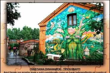 CHRISTIANIA (DINAMARCA) - TÃPICO GRAFITI